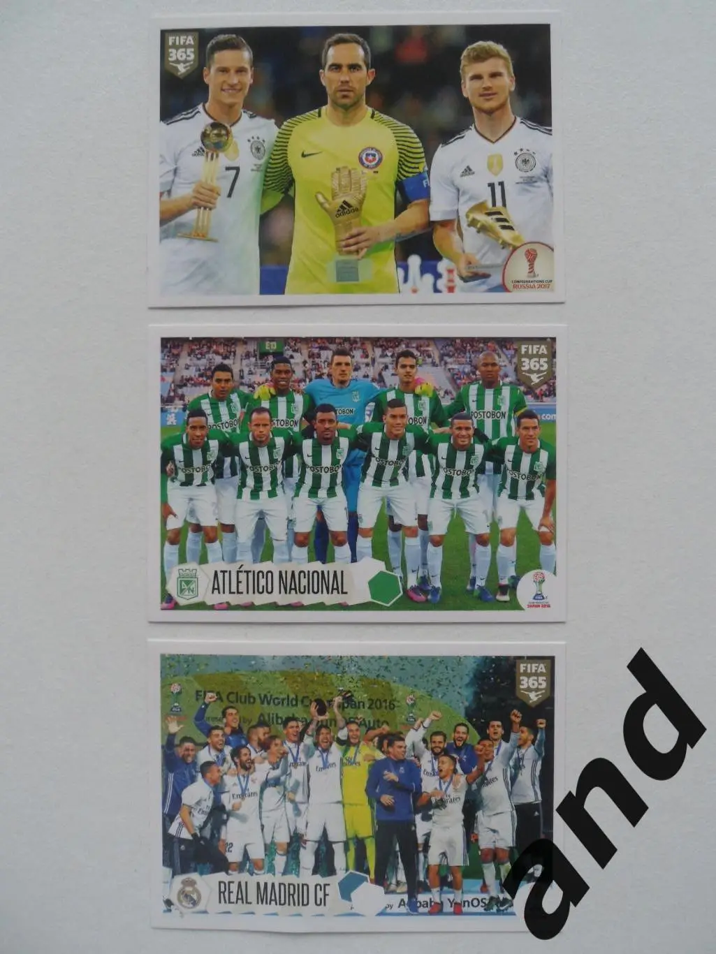 panini набор наклеек (3 шт.) FIFA 365 (2017-18)