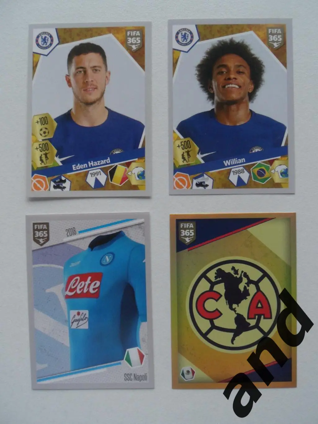 panini набор наклеек (4 шт.) FIFA 365 (2017-18).