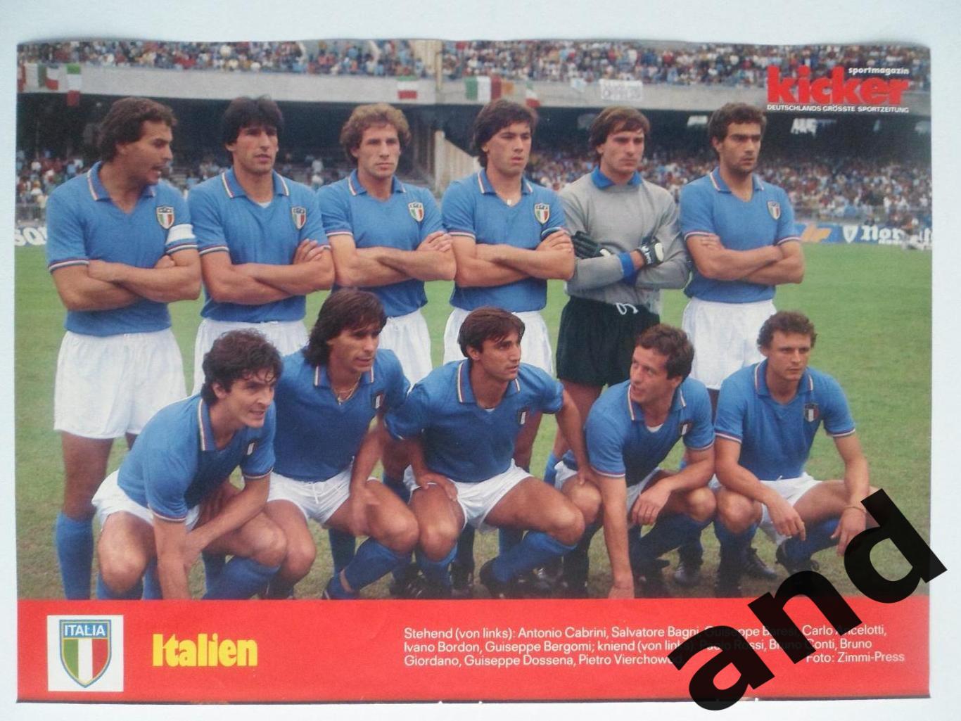 kicker постер Италия 1986