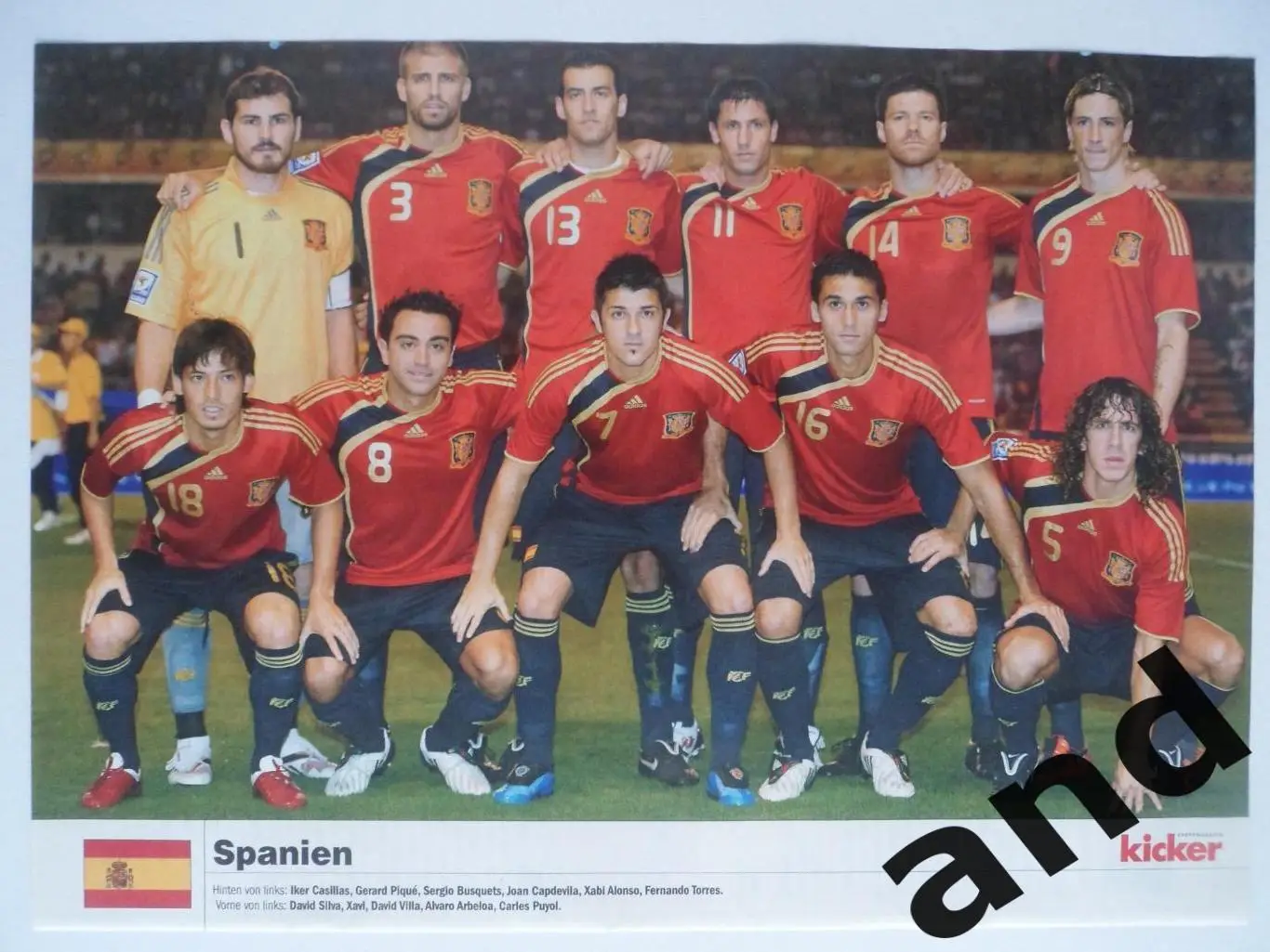 постер Испания 2010 KIcker