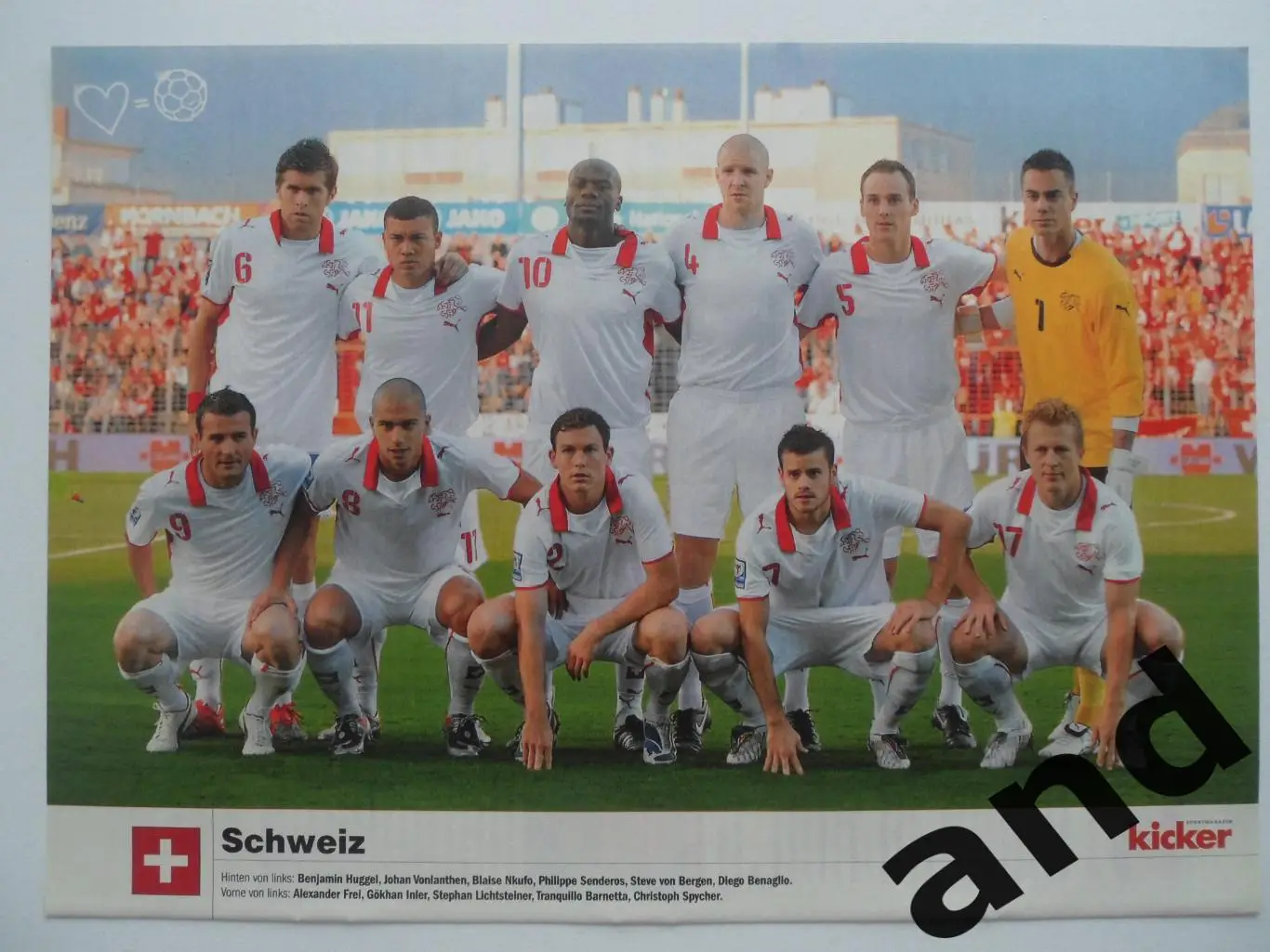 постер Швейцария 2010 KIcker