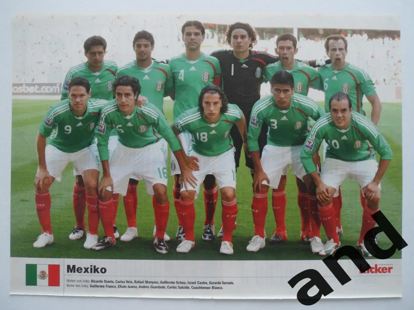 постер Мексика 2010 KIcker