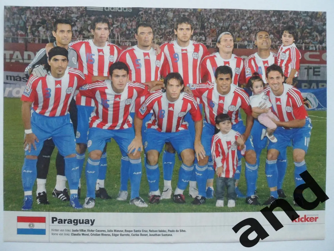 постер Парагвай 2010 KIcker