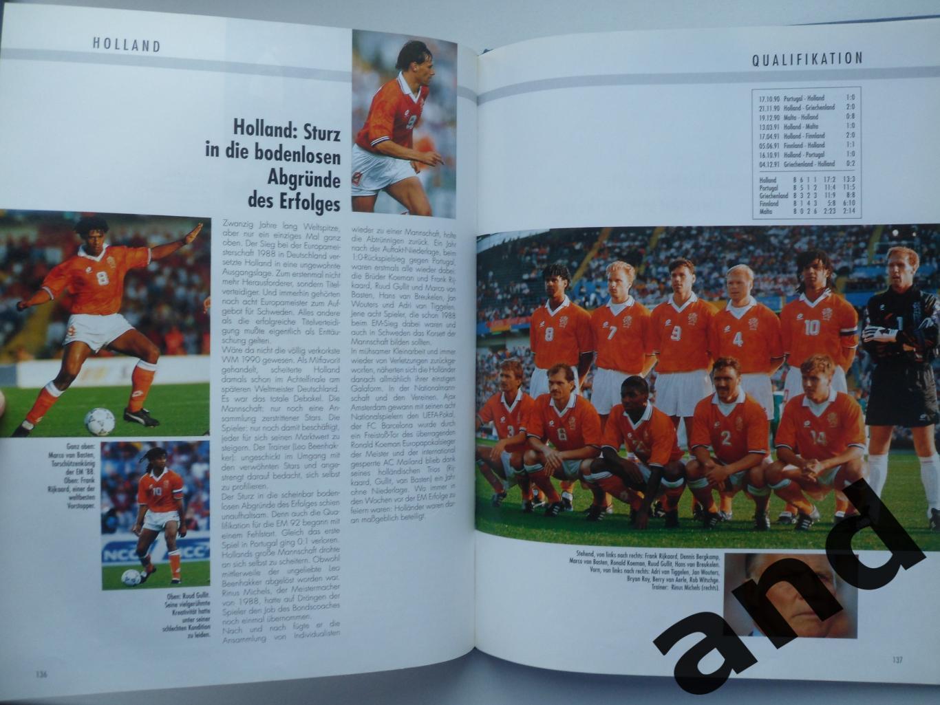 фотоальбом Чемпионат Европы по футболу 1992 (фото всех команд). 2