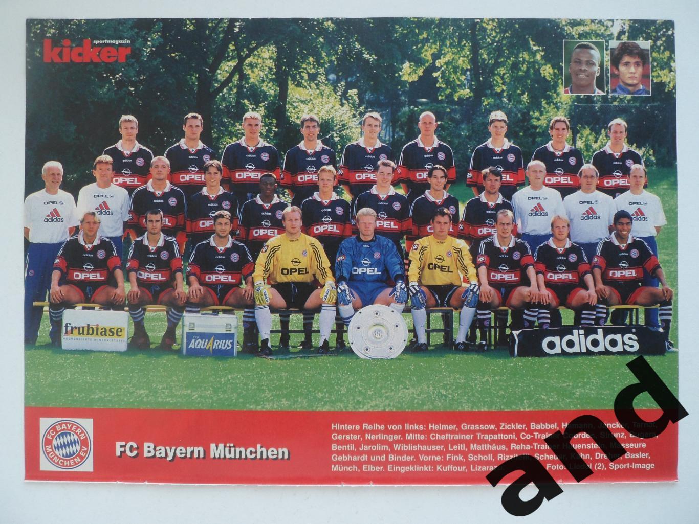 постер Бавария 1997 Kicker