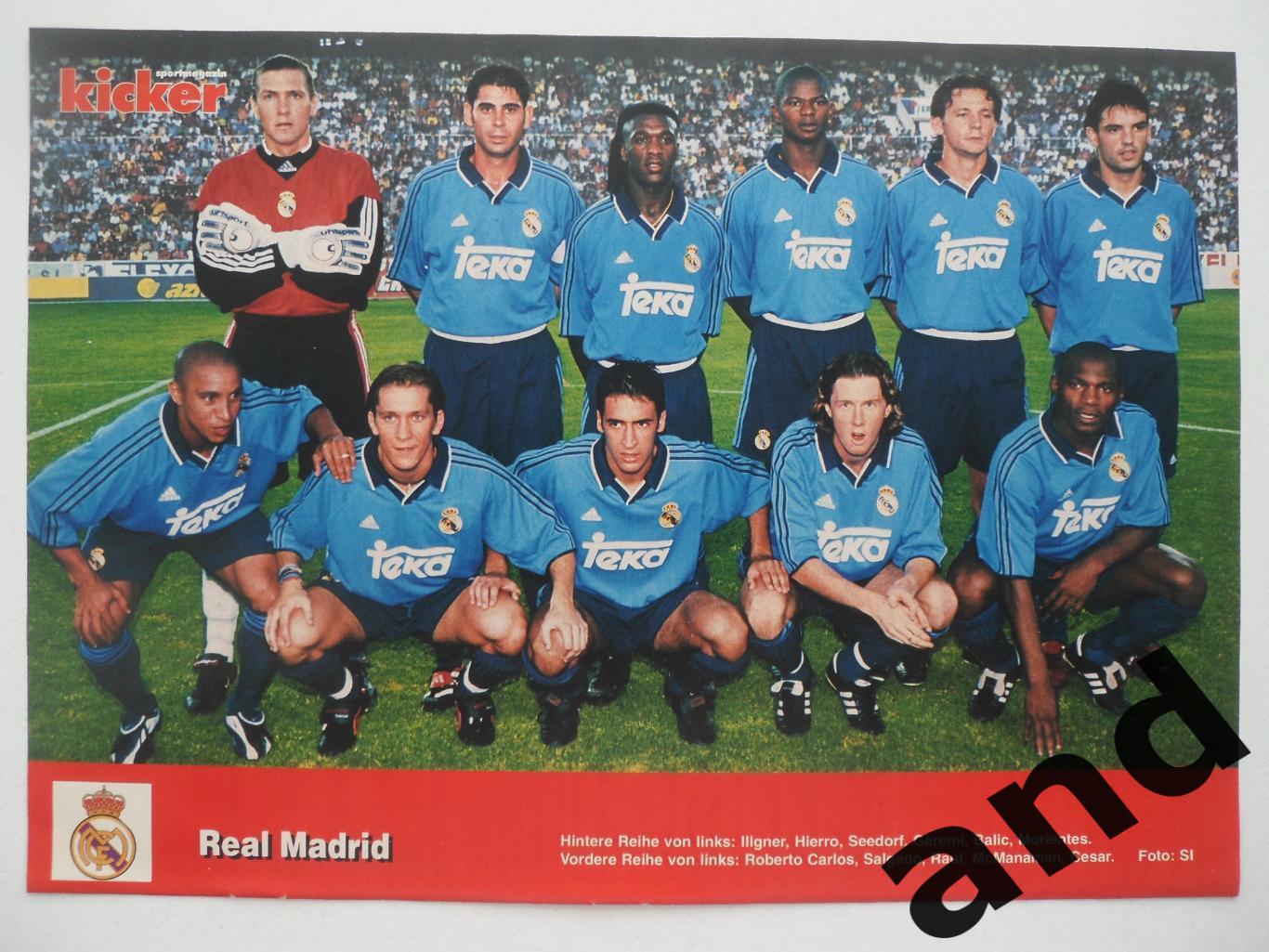 постер Реал 1999 - Kicker