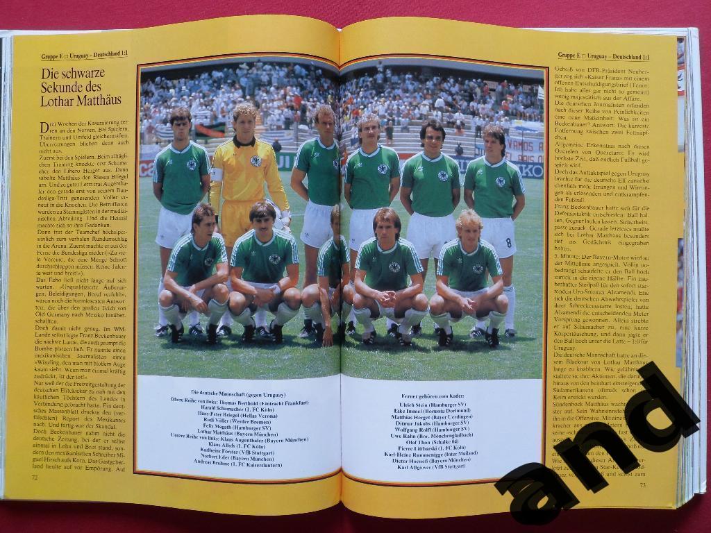 kicker - фотоальбом Чемпионат мира по футболу 1986 + автографы 5