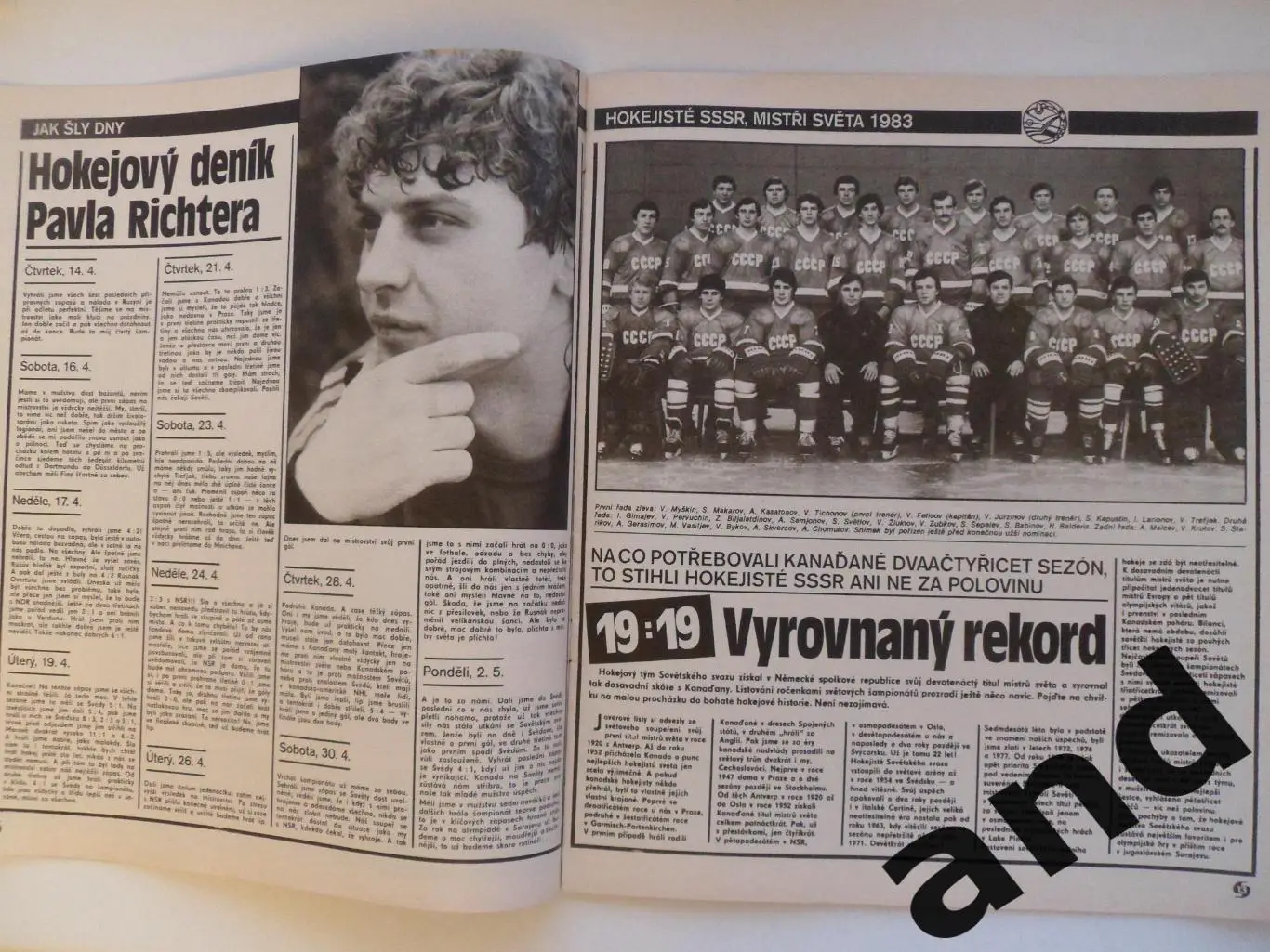 журнал Стадион / Stadion 1983 4