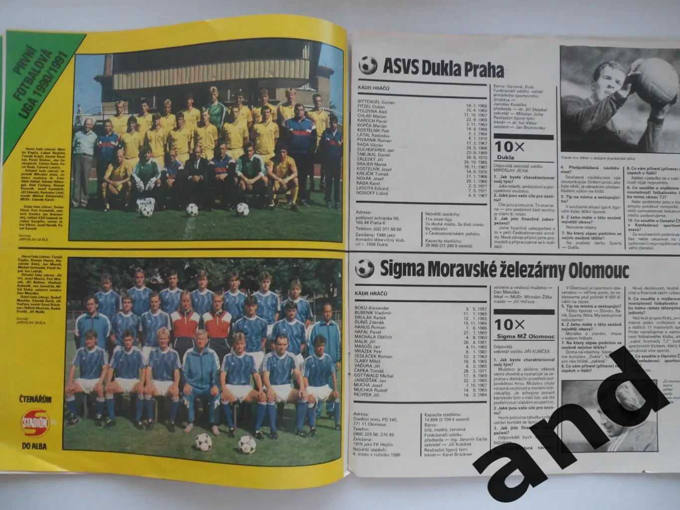 журнал Стадион / Stadion 1990 3