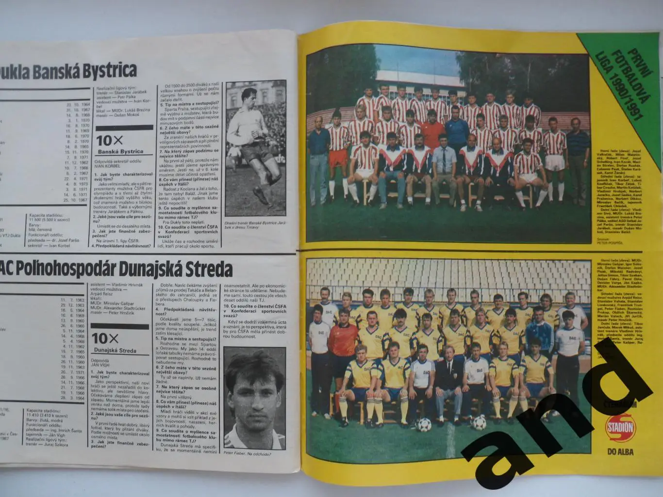 журнал Стадион / Stadion 1990 6