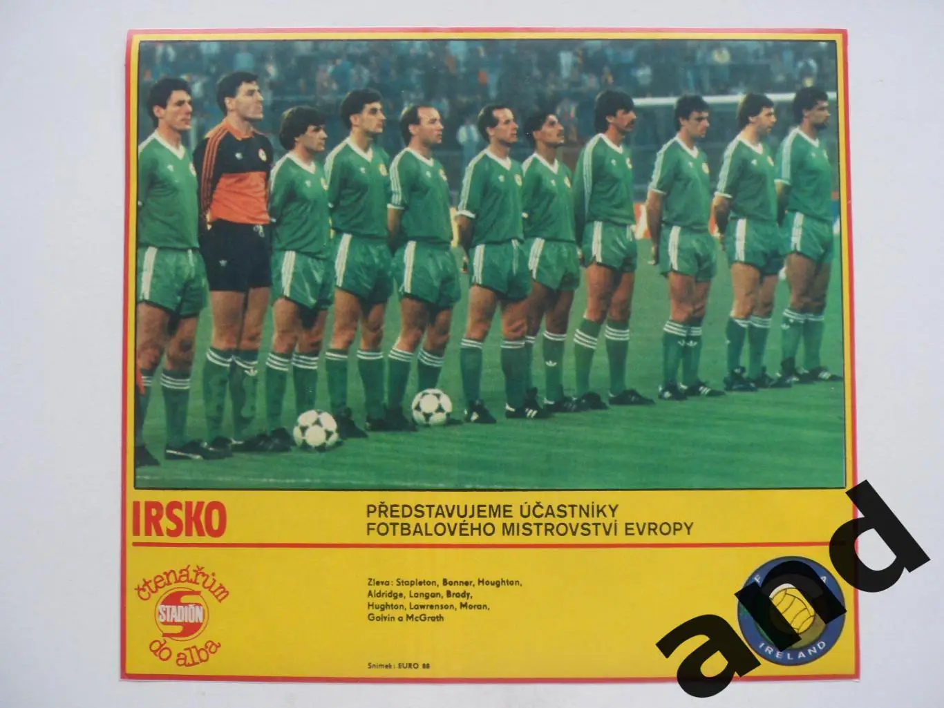 постер Ирландия 1988
