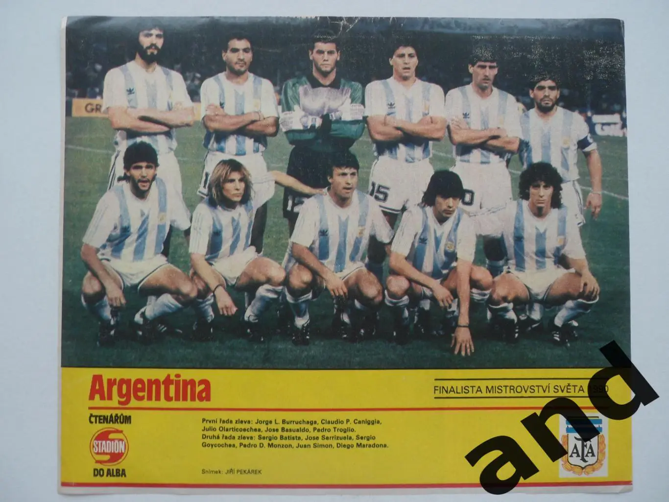постер Аргентина 1990.