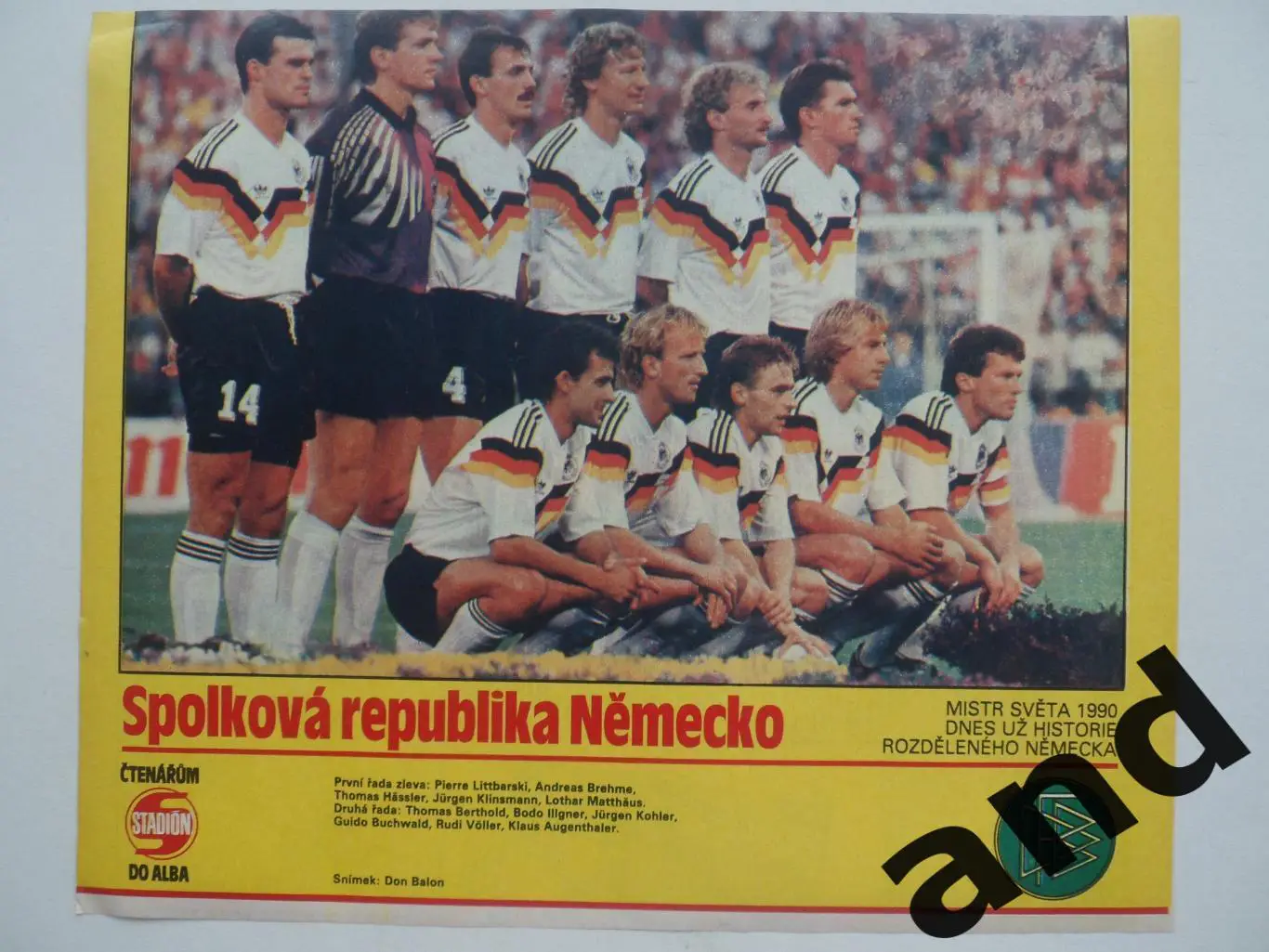 постер ФРГ (Германия) 1990