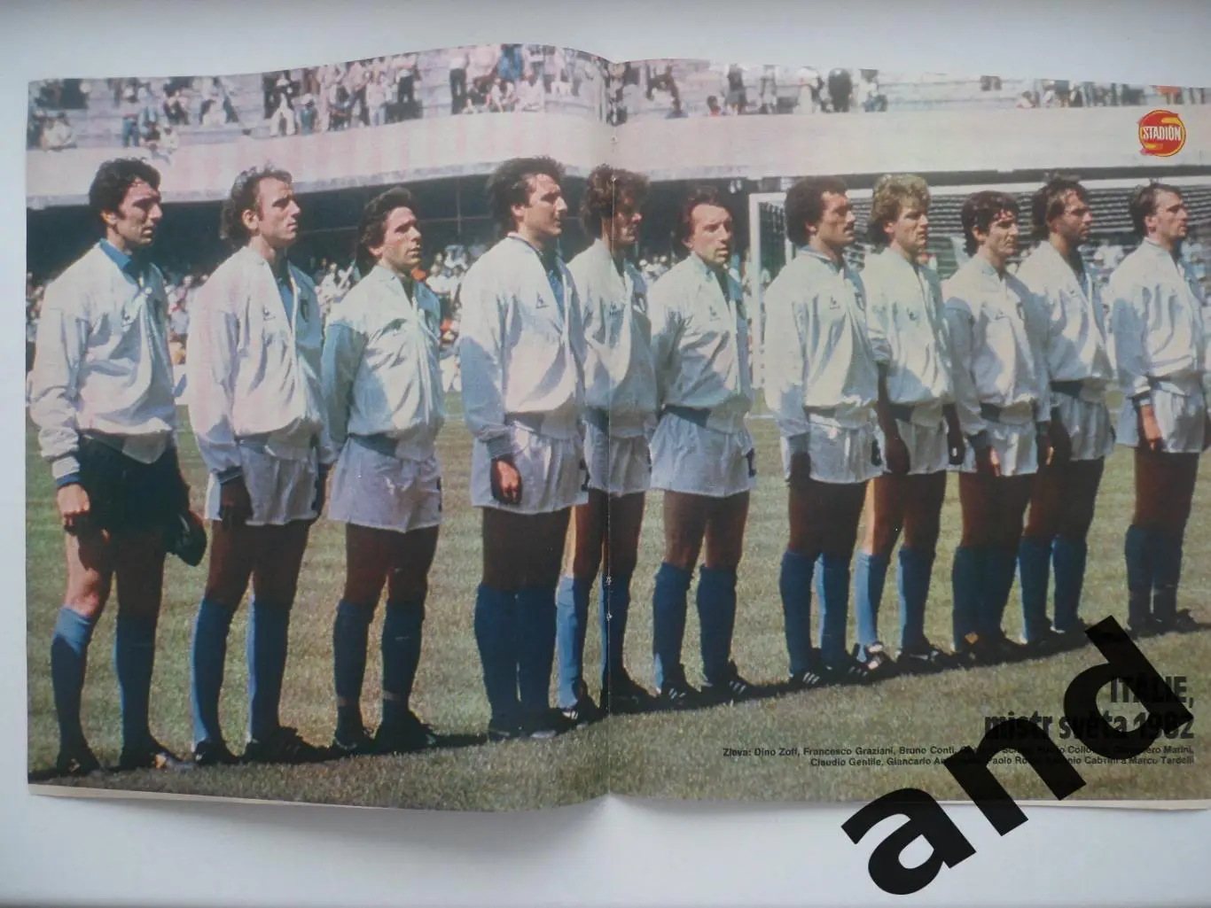 большой постер Италия 1982,