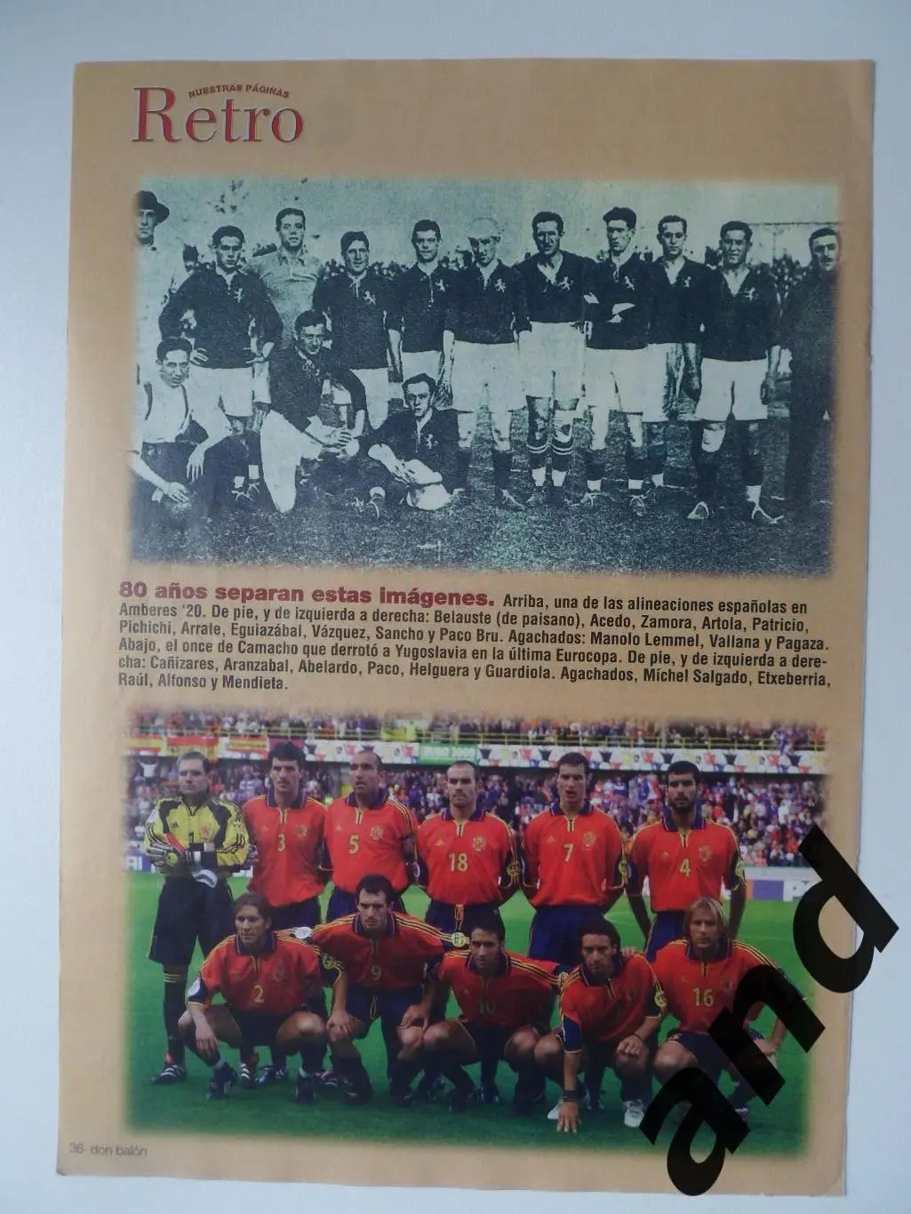 набор вырезок фото футбольных команд (27 шт.) 4