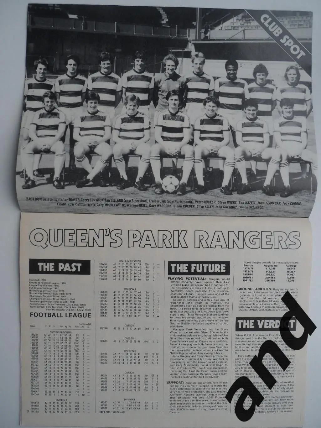 Football Monthly № 3 (1982) 1