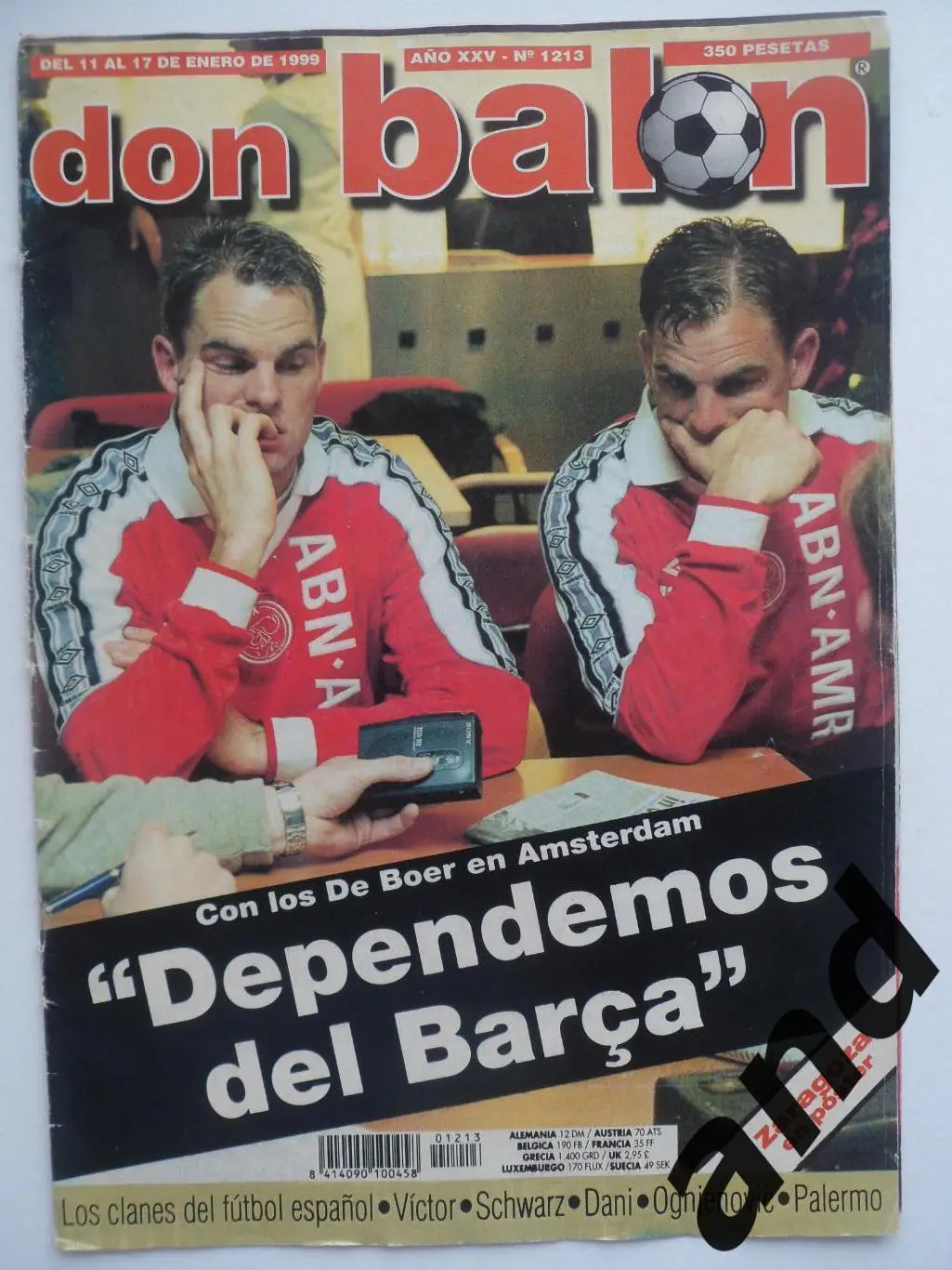 Франк и Рональд де Бур (интервью) 3