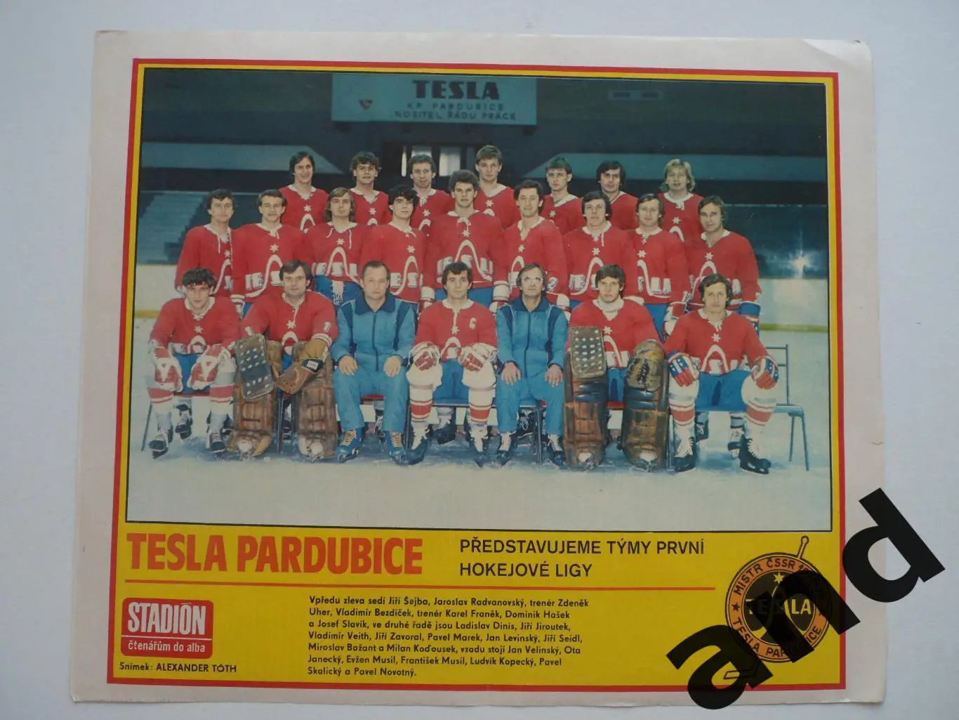 постер ХК Тесла,