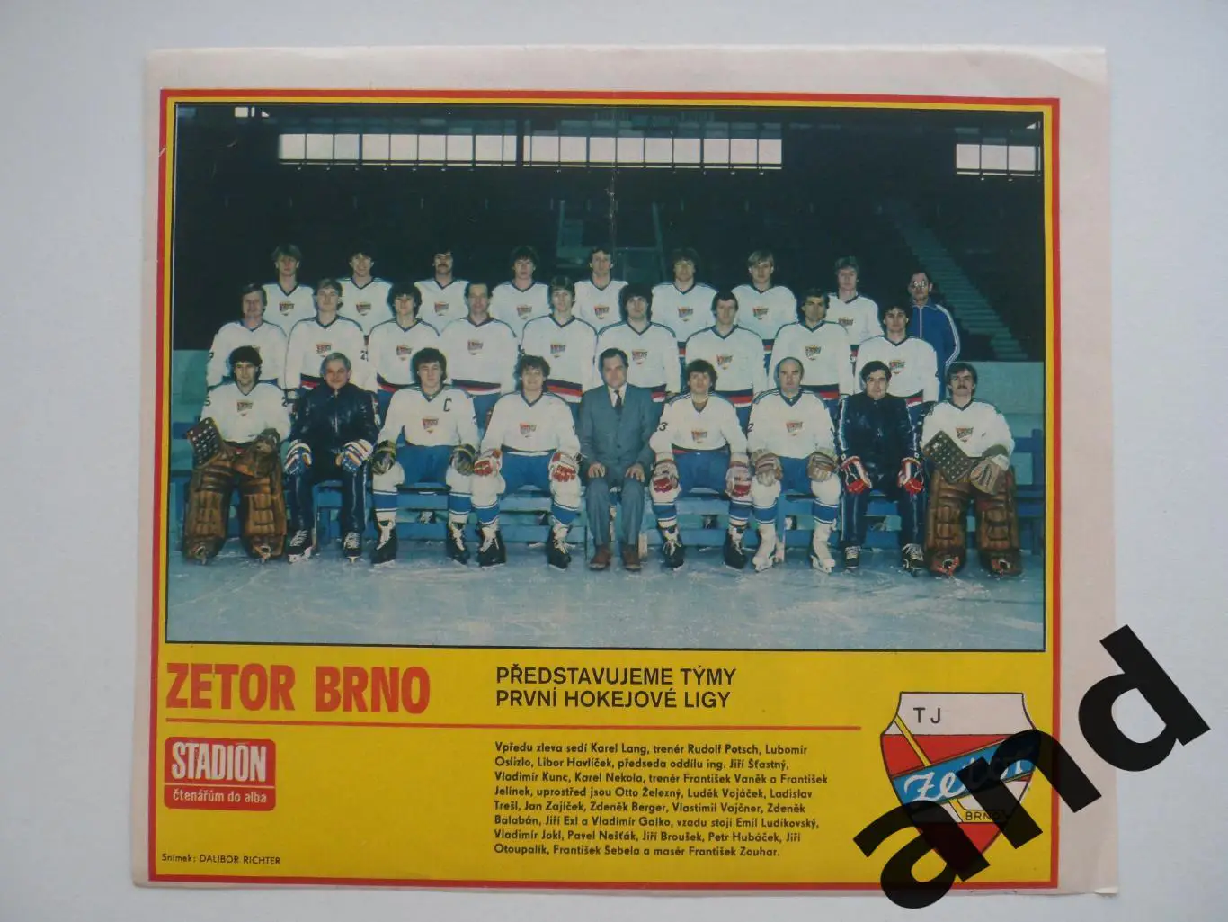 постер ХК Зетор Брно