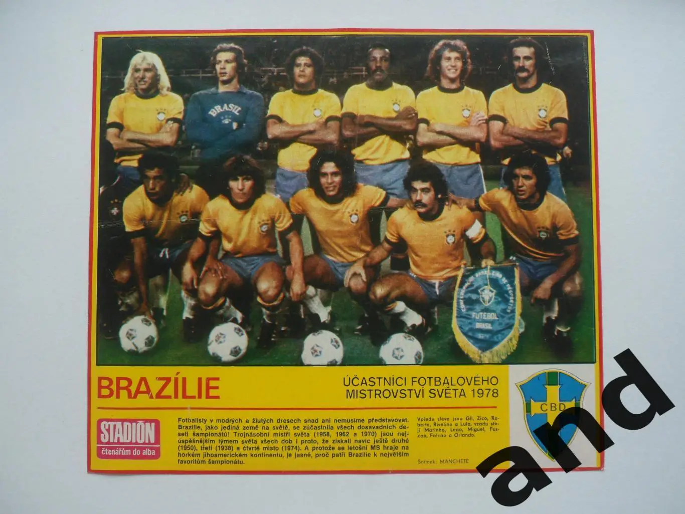 постер Бразилия 1978