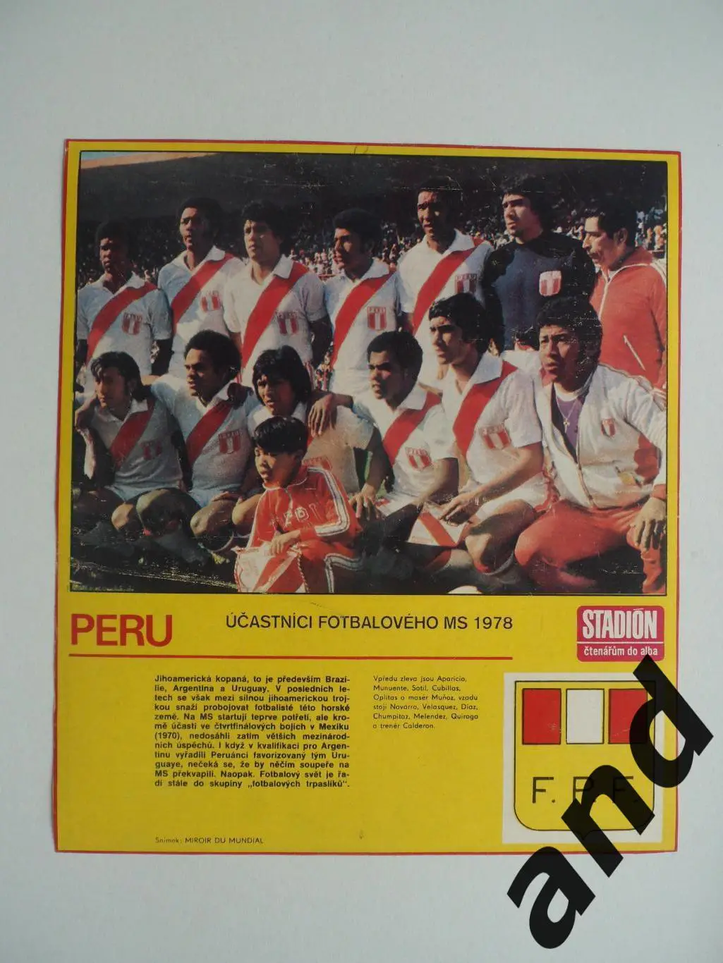 постер Перу 1978