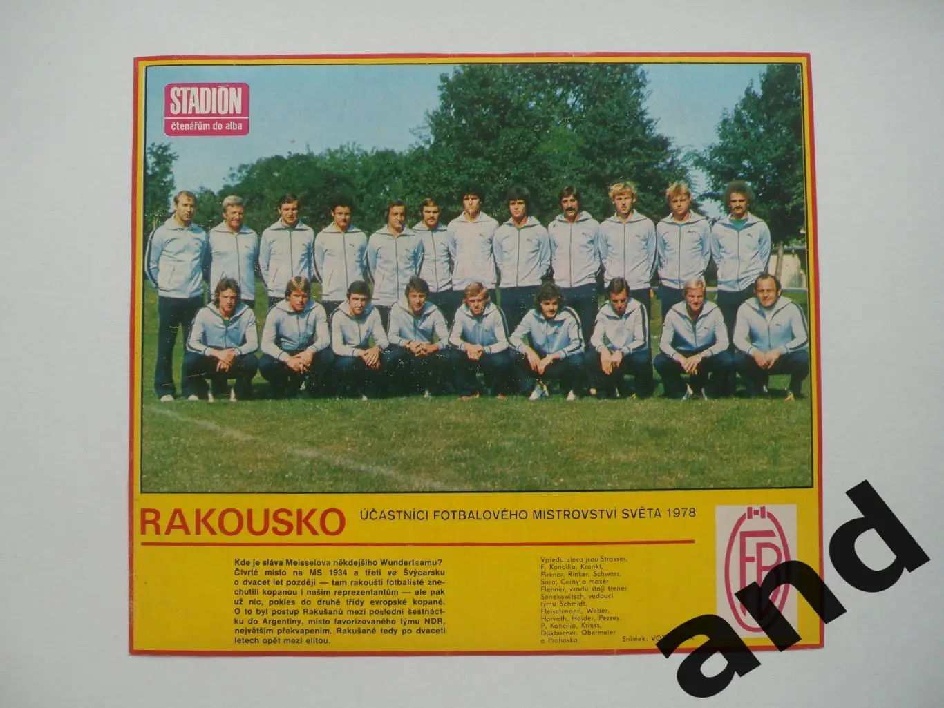 постер Австрия 1978