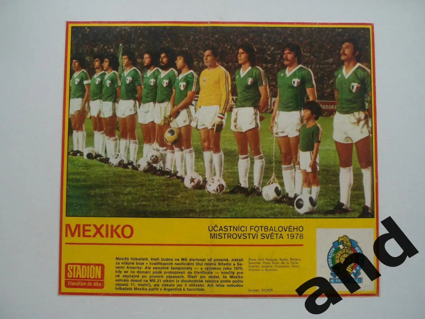 постер Мексика 1978