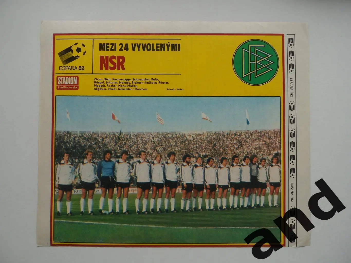 постер ФРГ. 1982