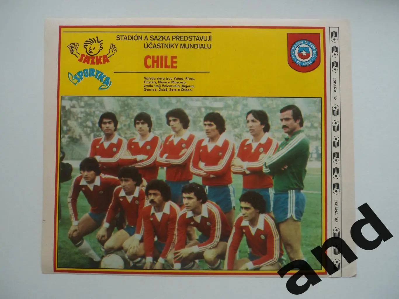 постер Чили 1982