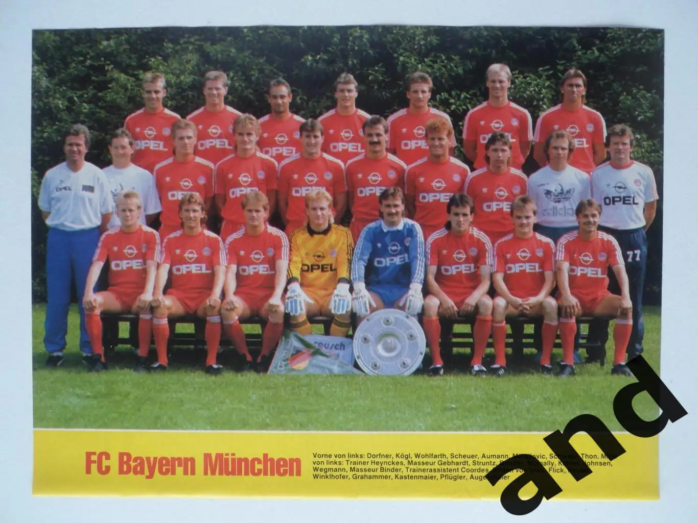 постер Бавария 1989