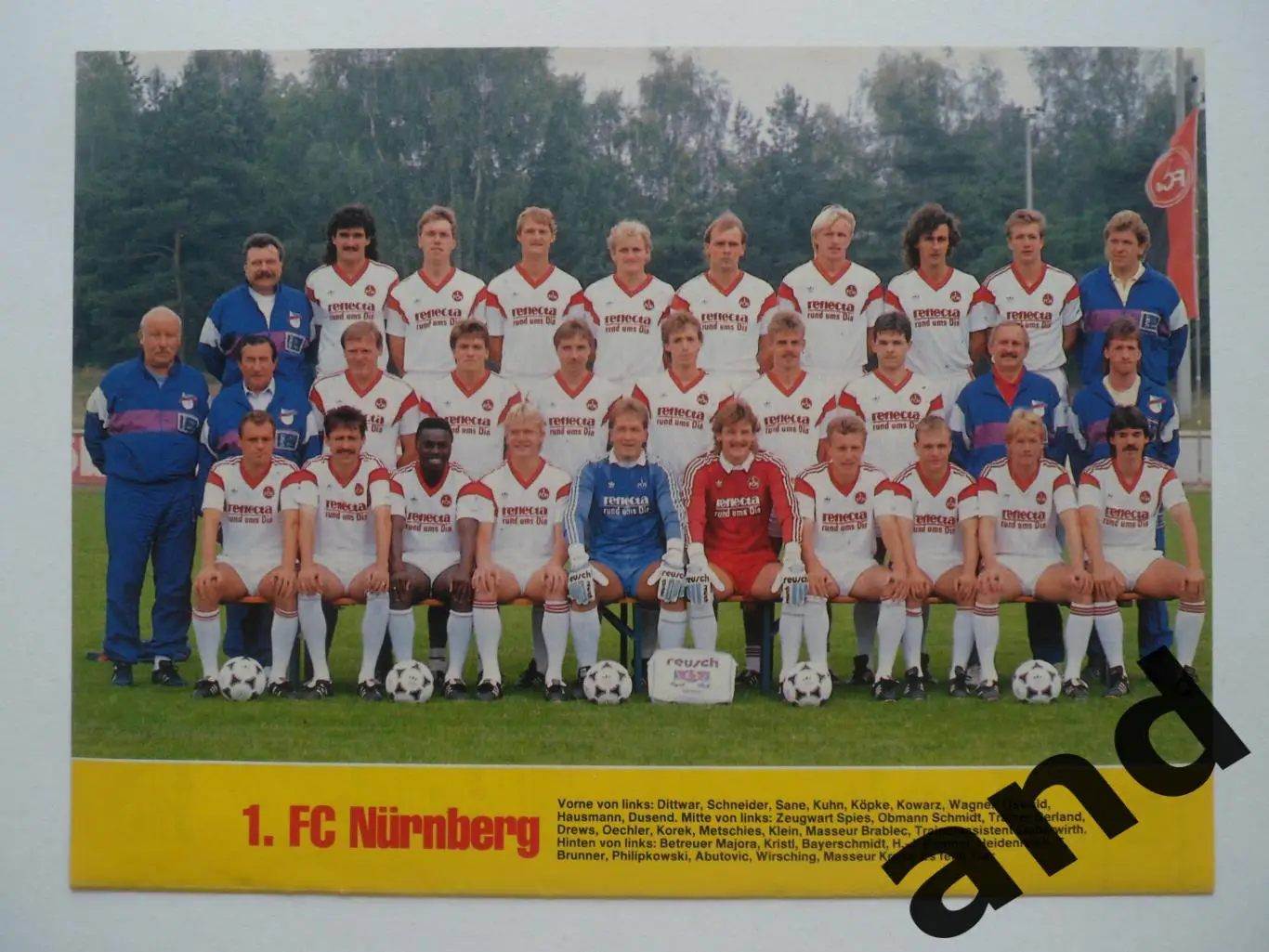 постер Нюрнберг 1989