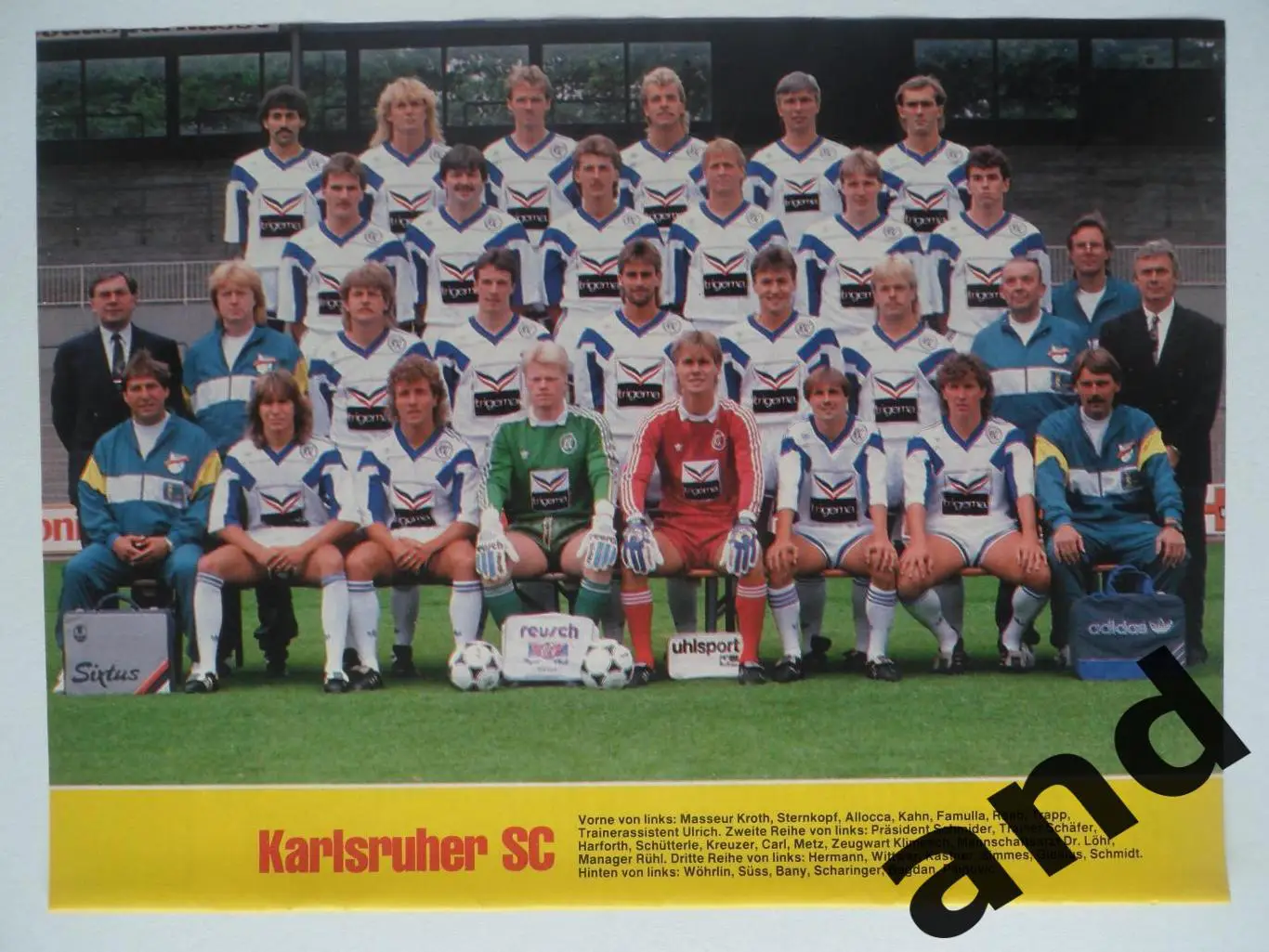 постер Карлсруэ (Кан) 1989