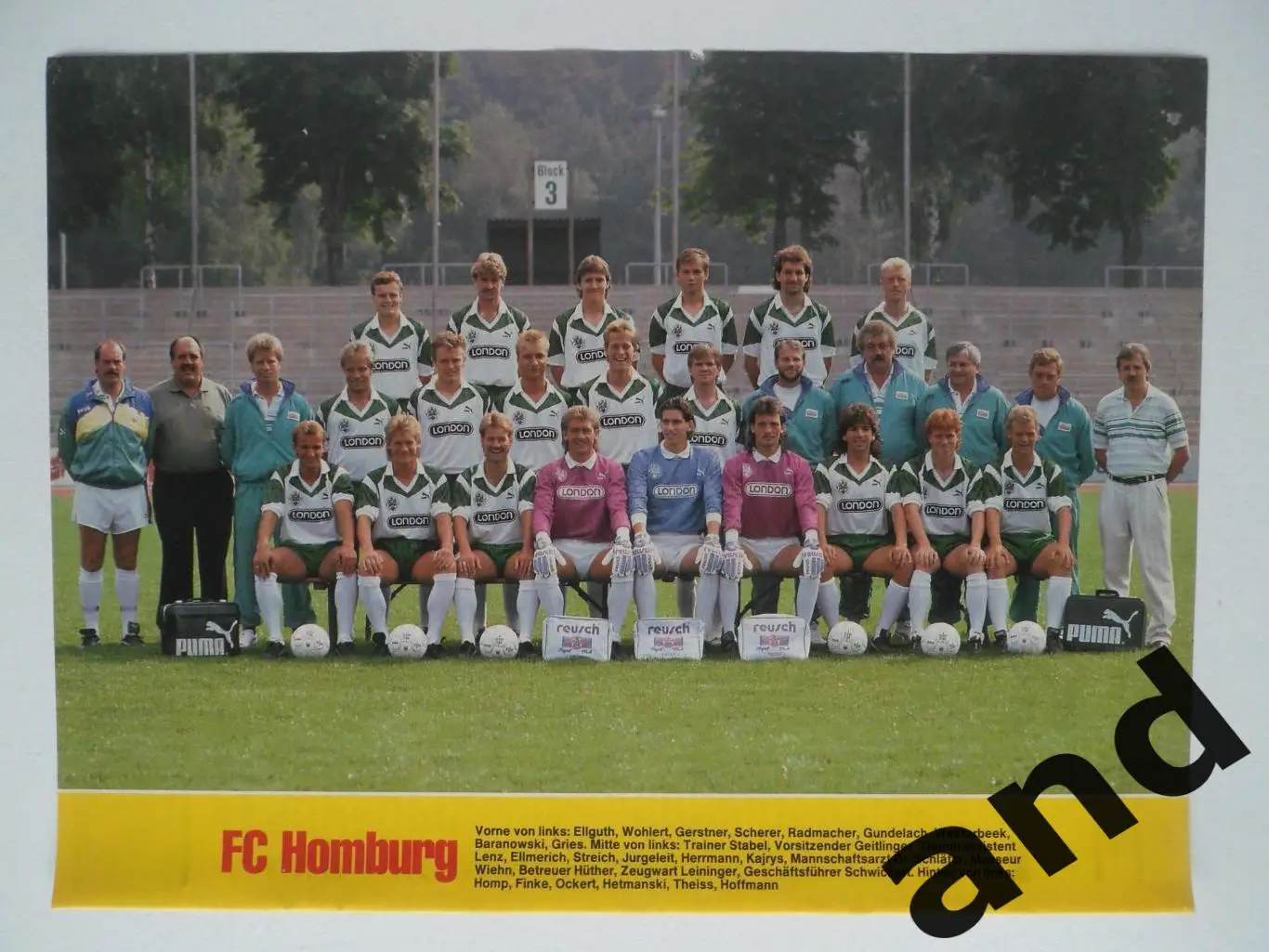 постер Хомбург 1989