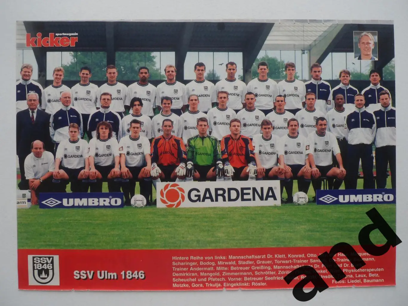 постер Ульм 1999 kicker