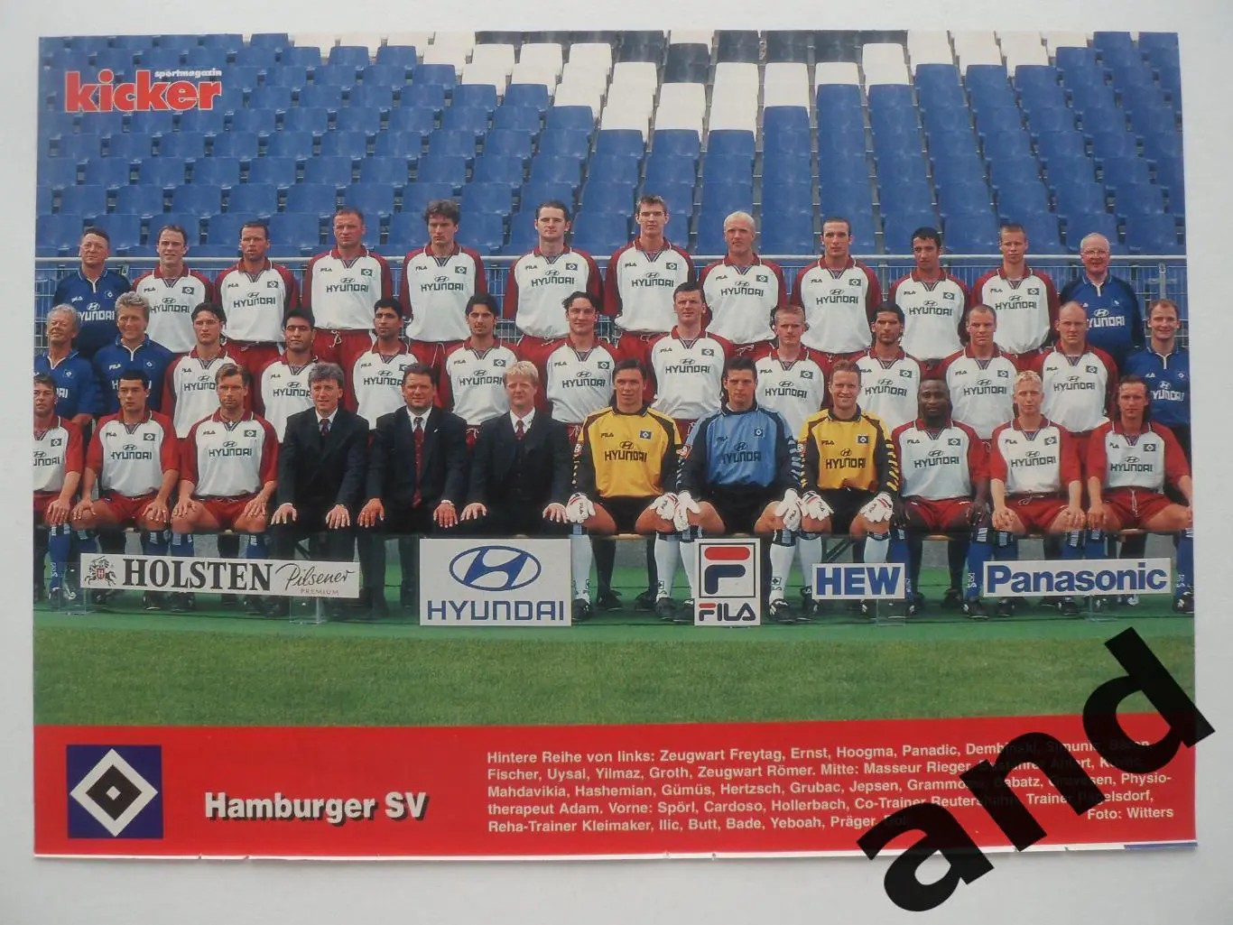 постер Гамбург 1999 kicker