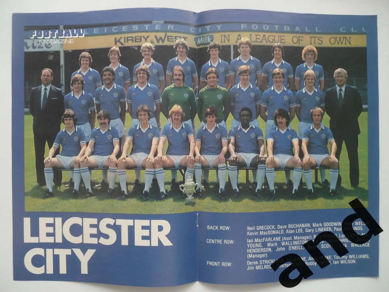 большой постер Лестер 1980