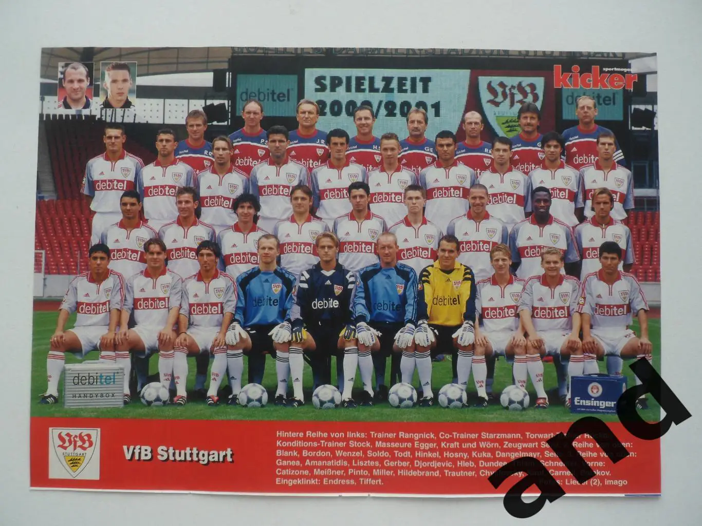 постер Штуттгарт 2000 kicker