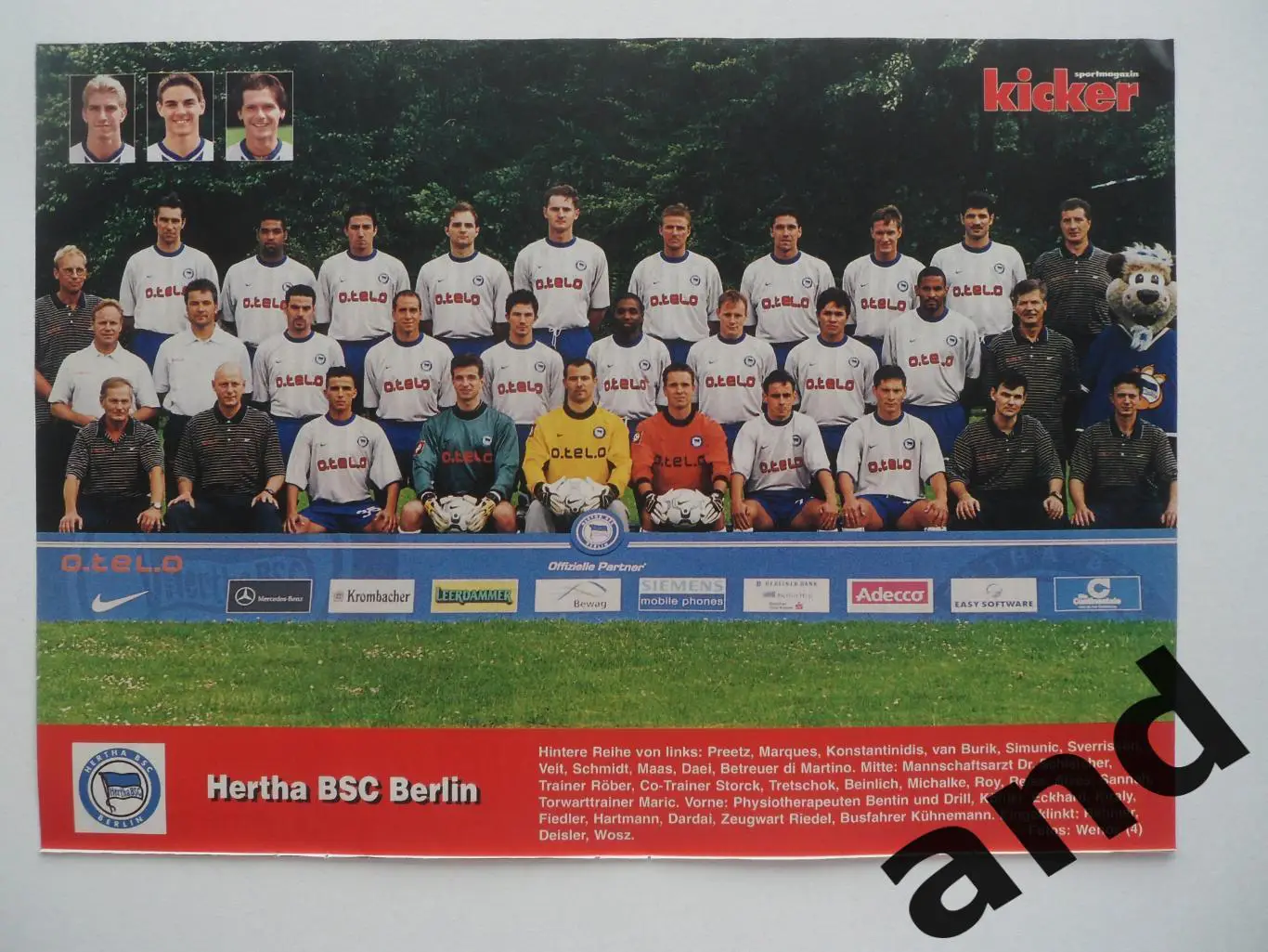 постер Герта 2000 kicker