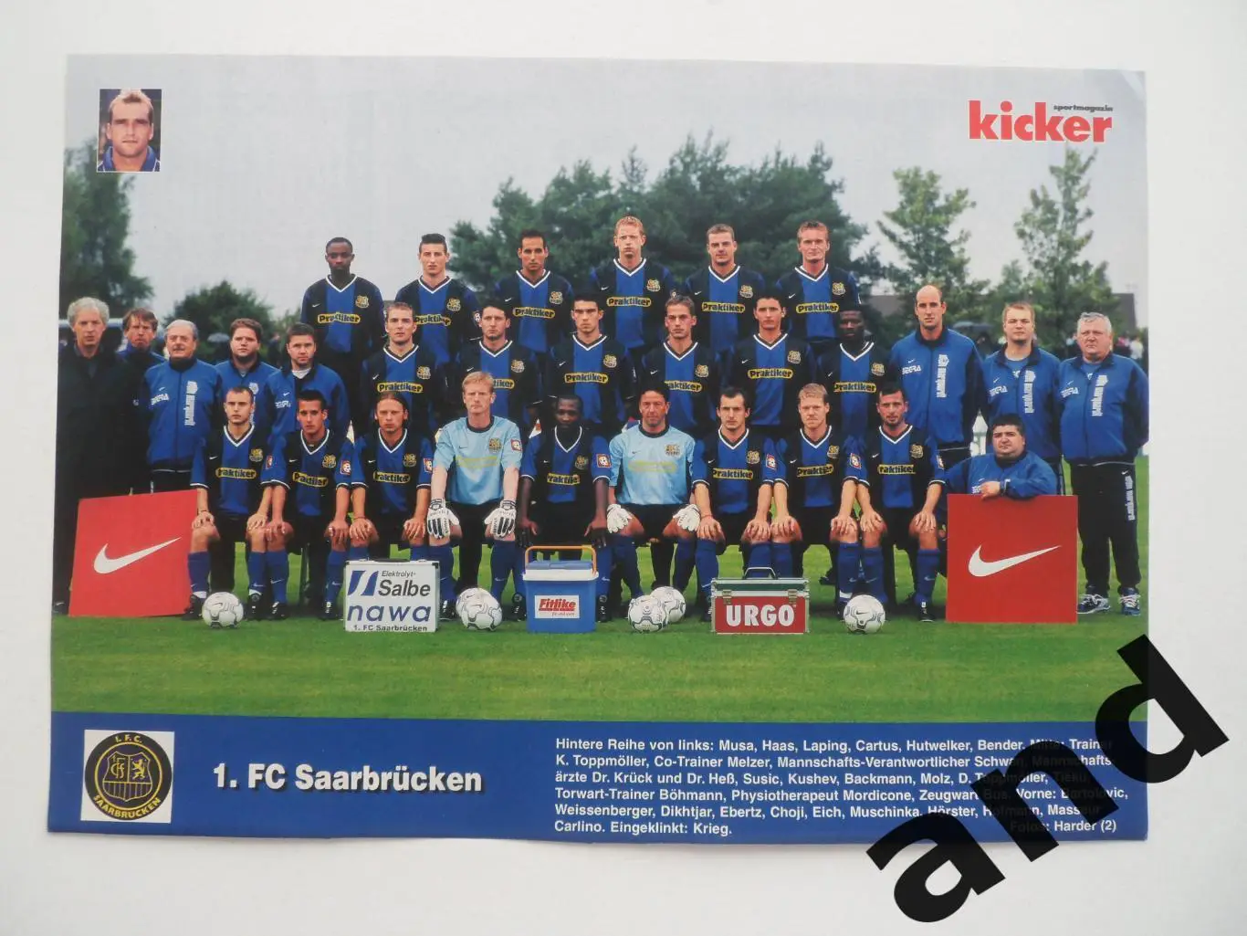 постер Саарбрюкен 2000 kicker