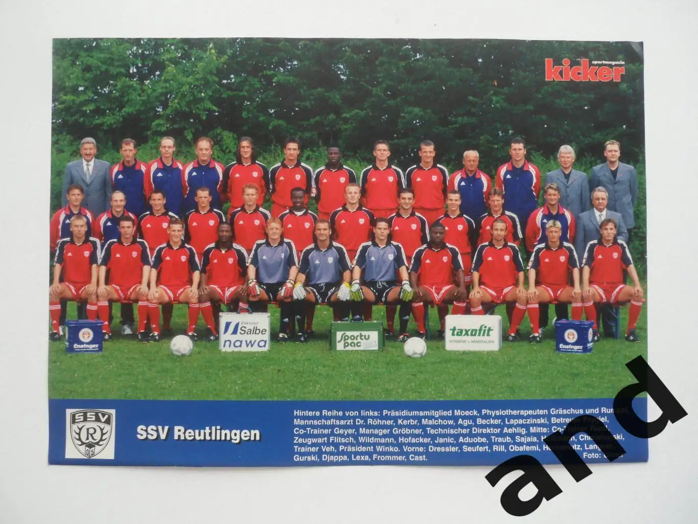 постер Ройтлинген 2000 kicker