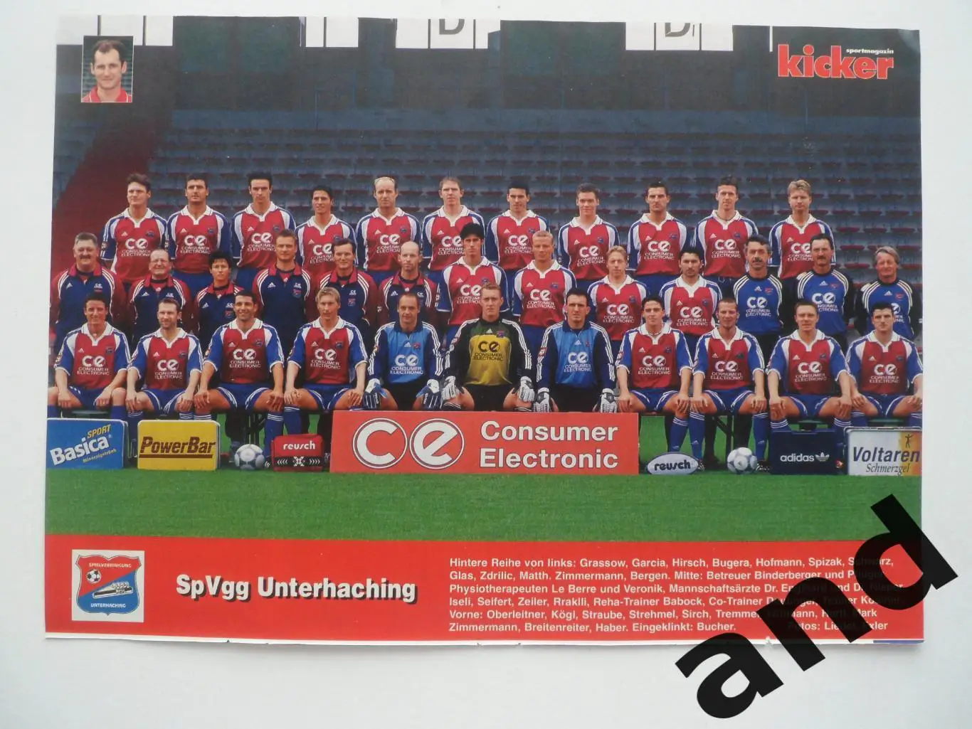 постер Унтерхахинг 2000 kicker