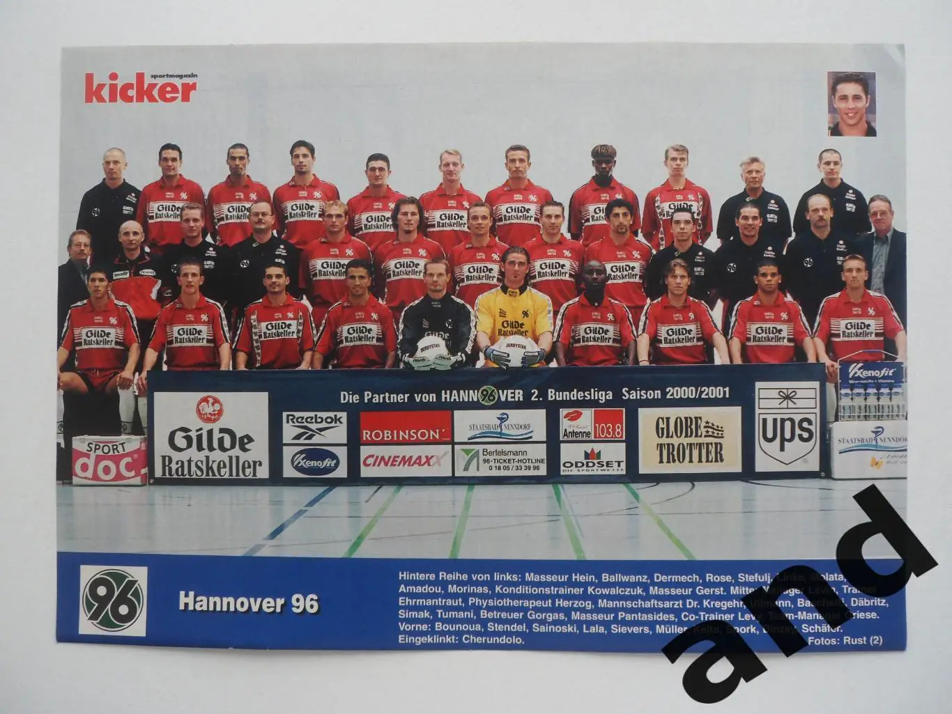 постер Ганновер 2000 kicker