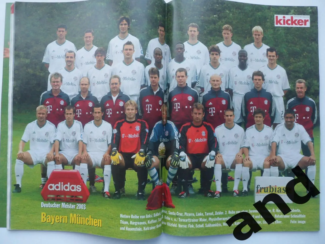 Kicker (спецвыпуск) Бундеслига 2003-04 1
