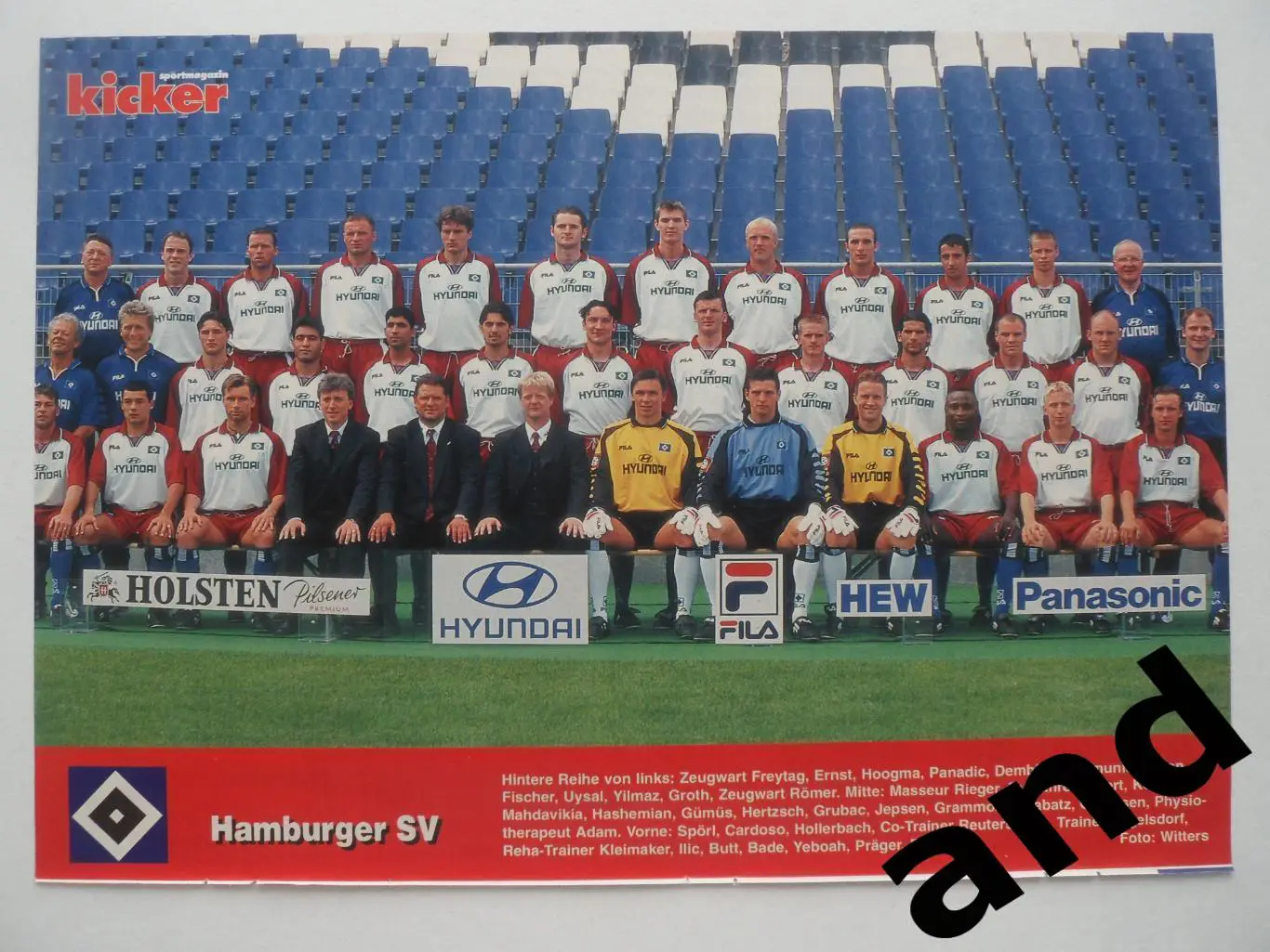постер Гамбург 1999 kicker