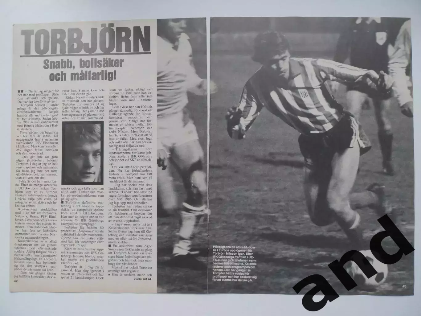 Гетеборг. Кубок УЕФА 1982, 1987 (набор 11 листов) 3