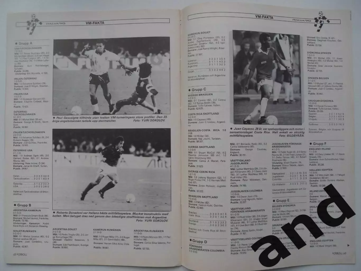 спецвыпуск - чемпионат мира 1990 4
