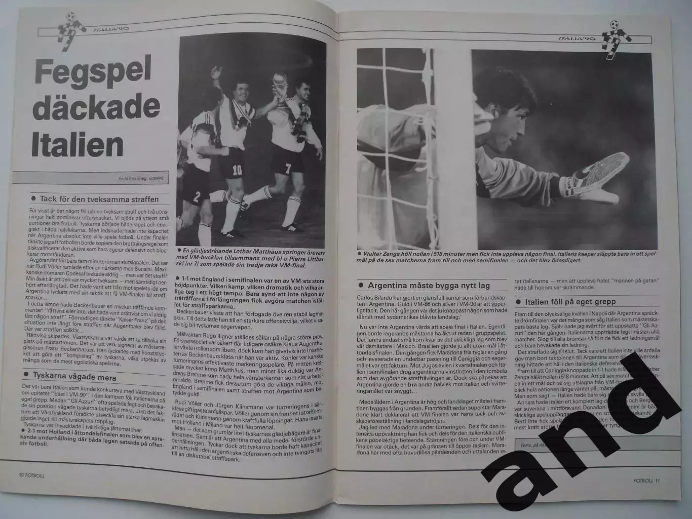 спецвыпуск - чемпионат мира 1990 7