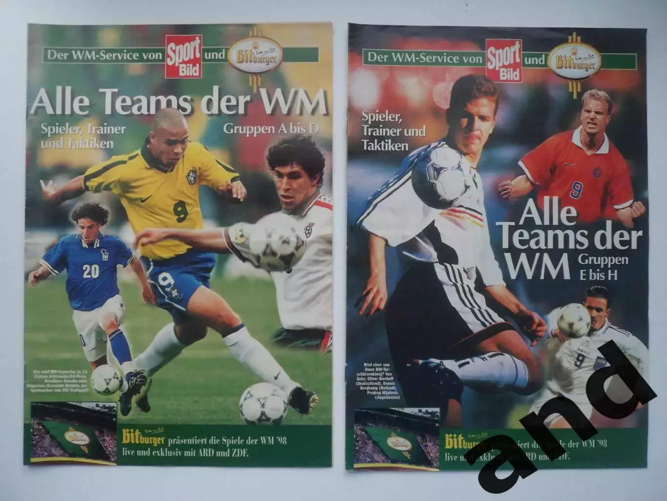 3 спецвыпуска - чемпионат мира 1998