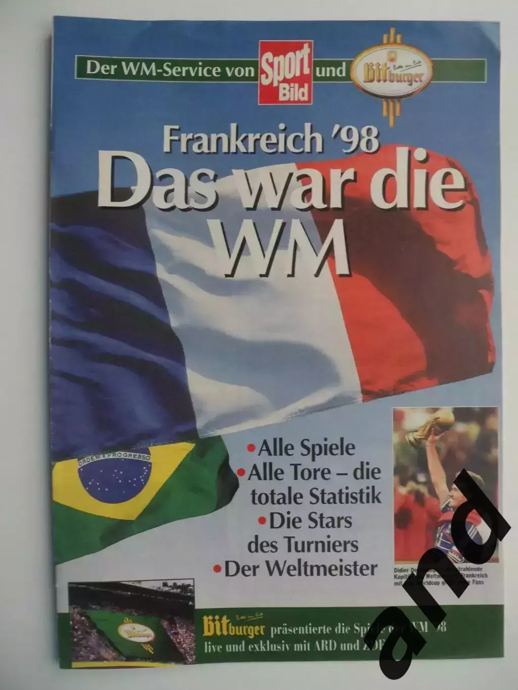 3 спецвыпуска - чемпионат мира 1998 1