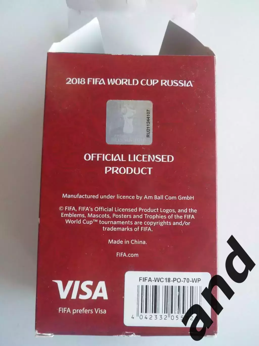 сувенир Кубок Мира Фифа 2018 (Fifa World Cup) 4